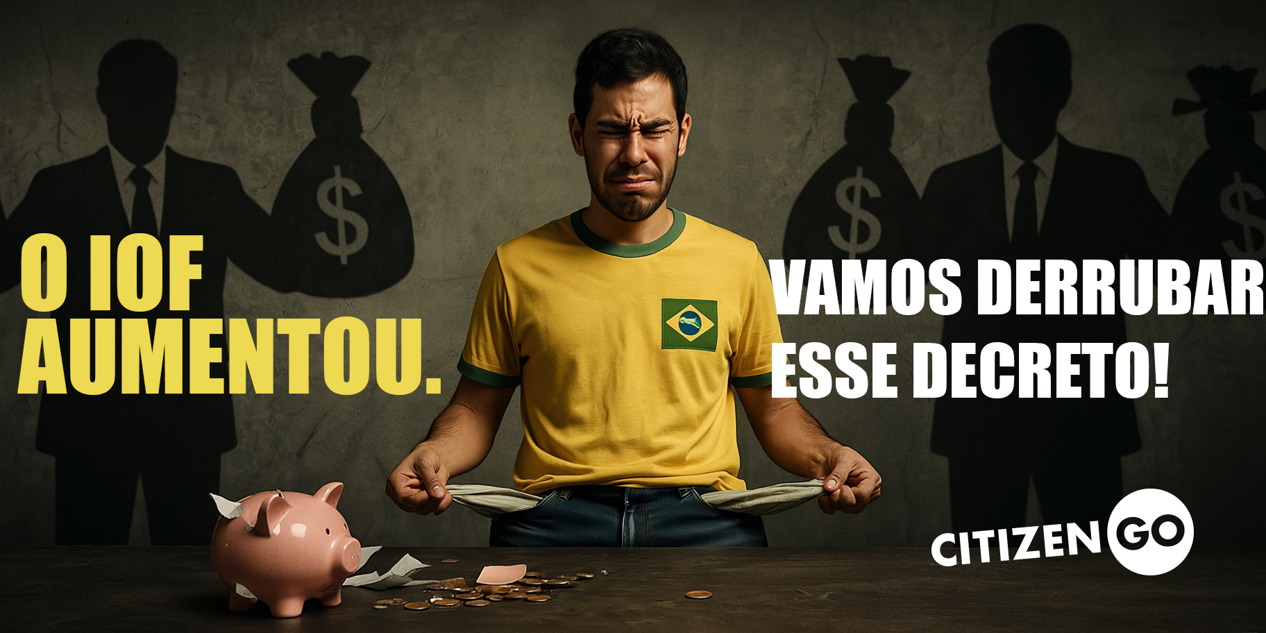 O AMOR CUSTOU CARO: O GOVERNO AUMENTOU SEU IMPOSTO – REAJA AGORA!