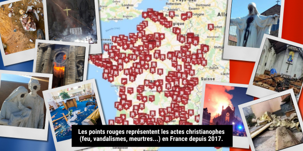 Stop au vandalisme de nos églises