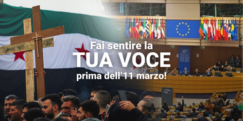 Chiediamo all'Unione Europea di agire ora per proteggere i cristiani della Siria!