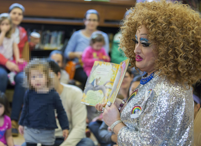 Stop dragqueens "schminken en voorlezen"-dag