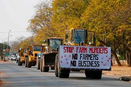 Fire Security Minister: Stop the murder of South African Farmers!