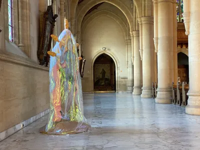 Remove "Transcendence" sculpture from Bendigo's Sacred Heart Cathedral