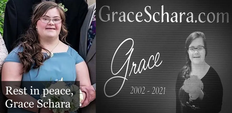 Justice for Grace Schara who was drugged to death by doctors