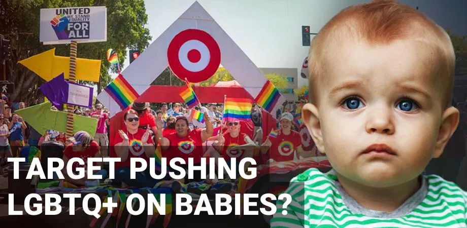 Target just announced a new LBGTQ+ line of CHILDRENS clothing. To