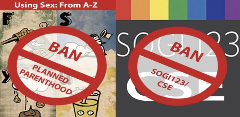 Ban SOGI 123 and Planned Parenthood in Saskatchewan