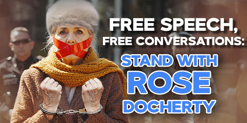 Free Speech, Free Conversations: Stand with Rose Docherty